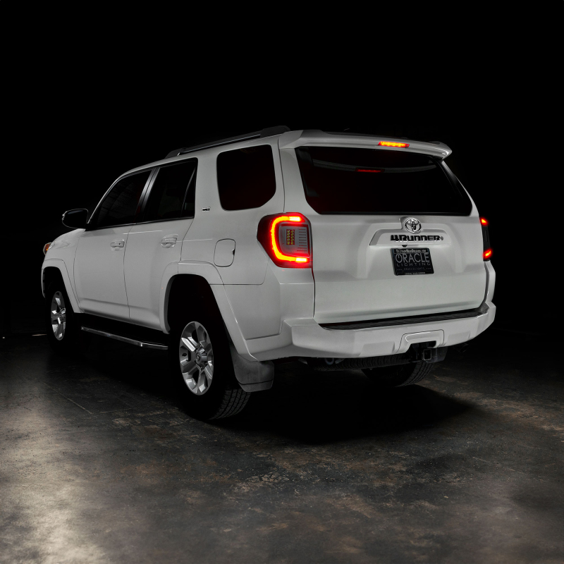 Toyota 4Runner LED Tail Lights - ORACLE Lighting - Black Series Lensless Flush Style - Black - `14-`23
